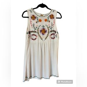 Zara beaded dress/tunic - L